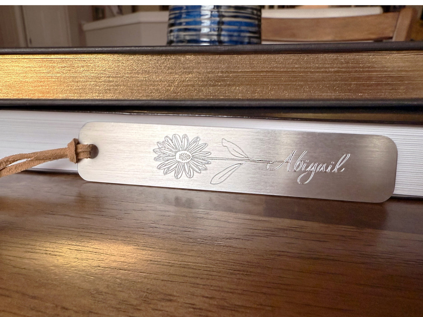 April Birth Month Flower Bookmark