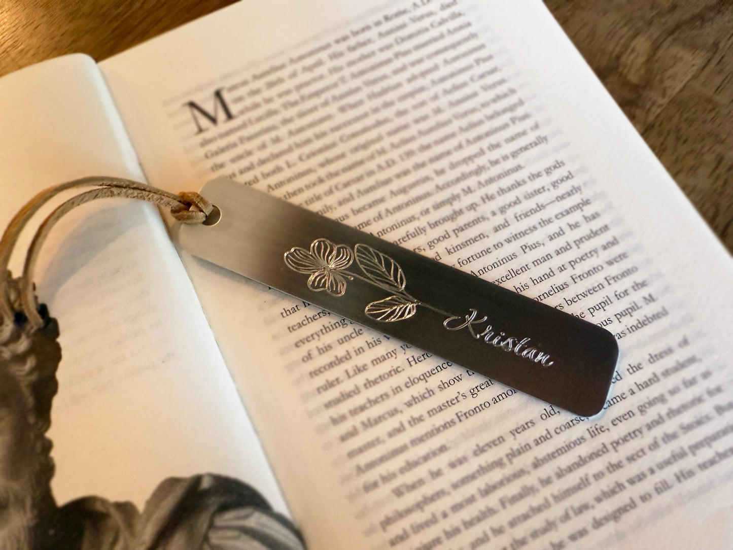 February Birth Month Flower Bookmark – Violet