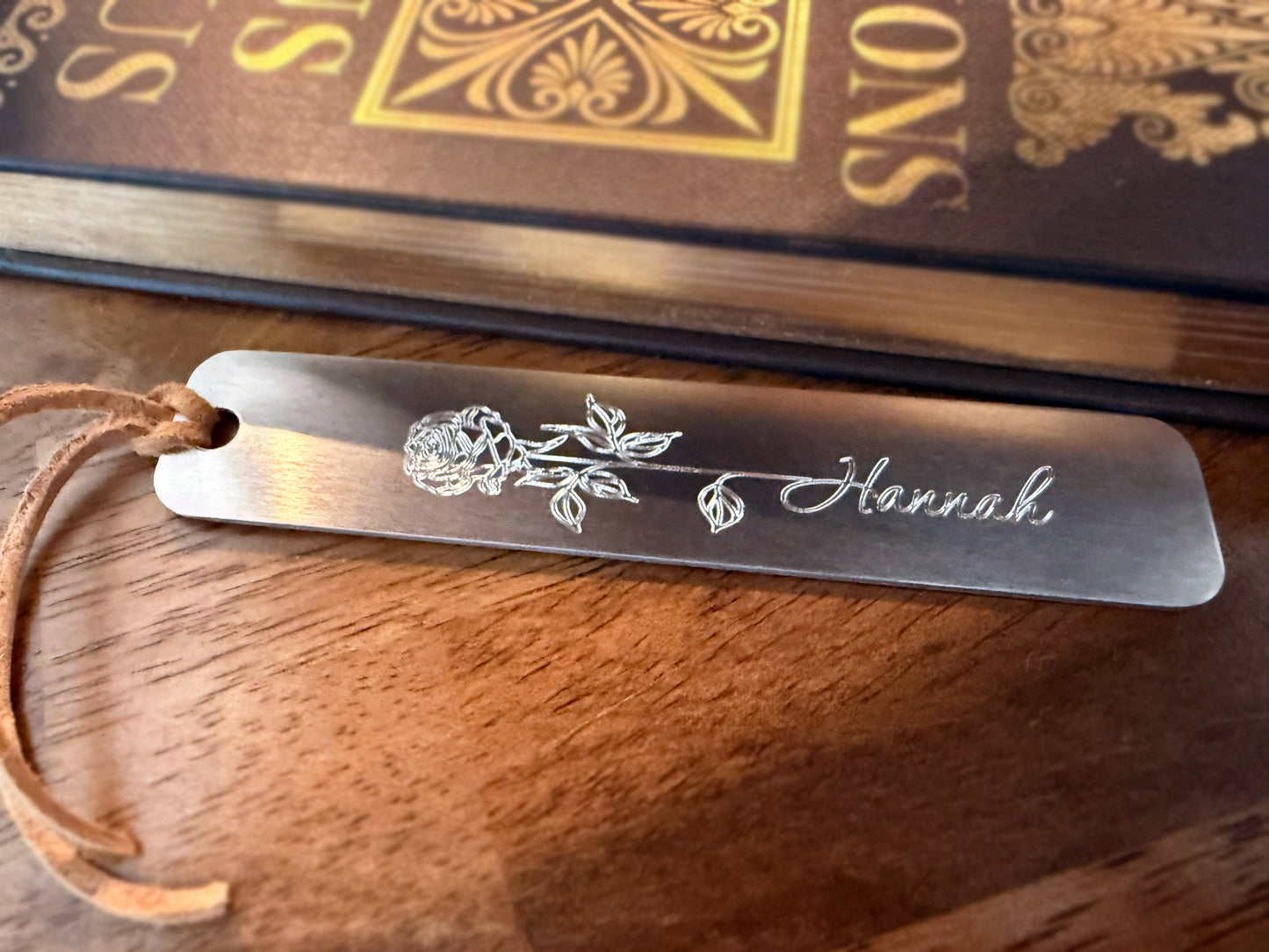 June Birth Month Flower Bookmark – Rose